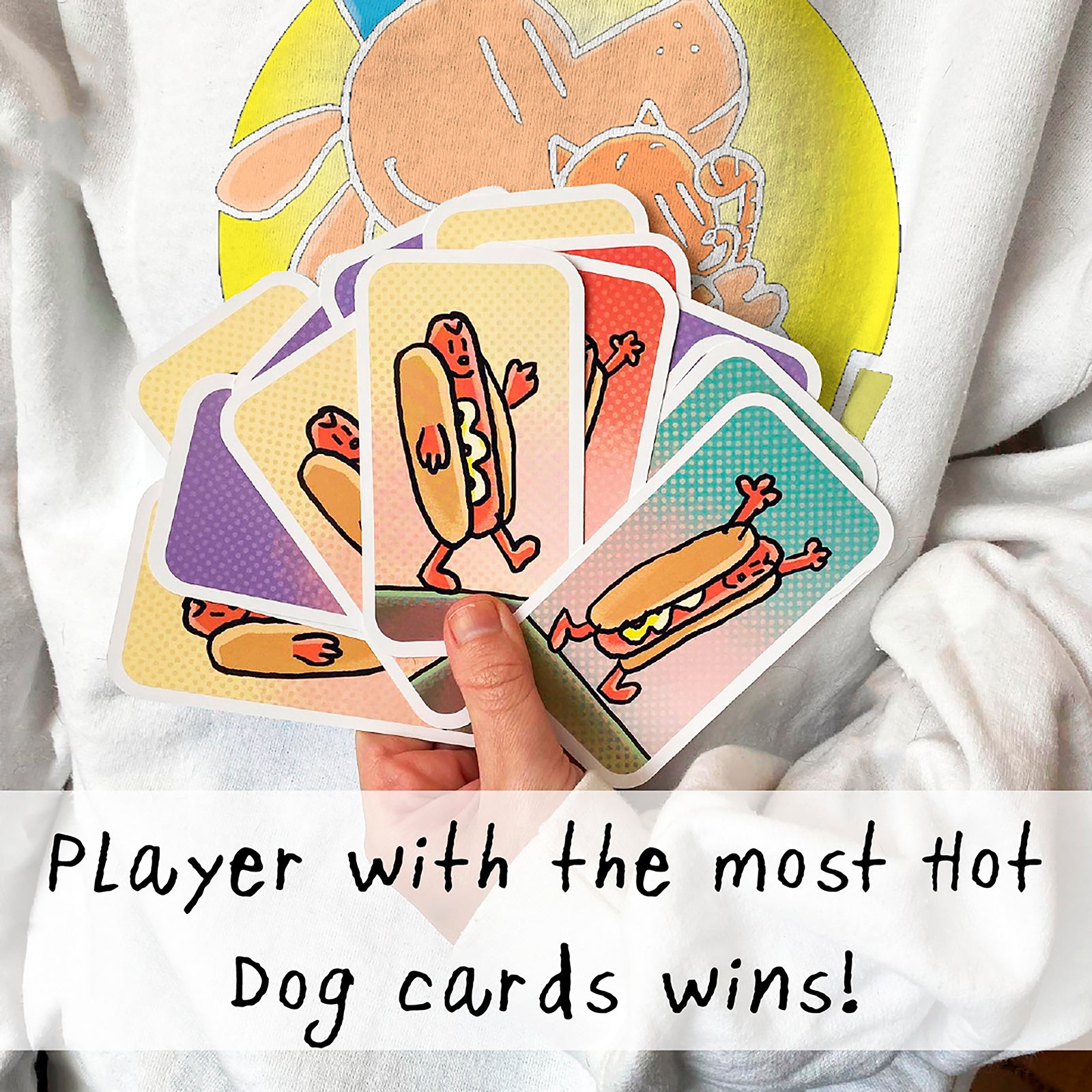Dog Man The Hot Dog Card Game Tin