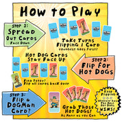 Dog Man The Hot Dog Card Game Tin