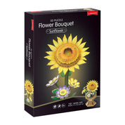 Sunflower Flower Bouquet 3D Puzzle