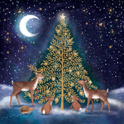 Magical Forest Christmas Cards - 10 Pack