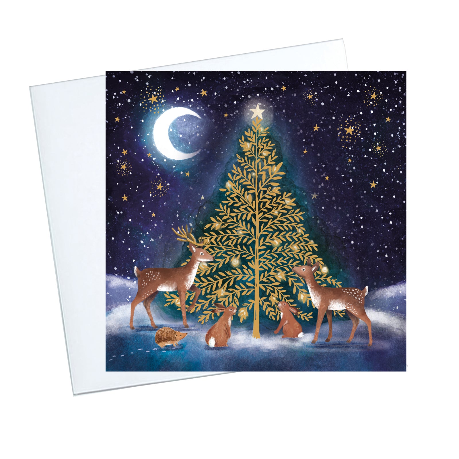 Magical Forest Christmas Cards - 10 Pack