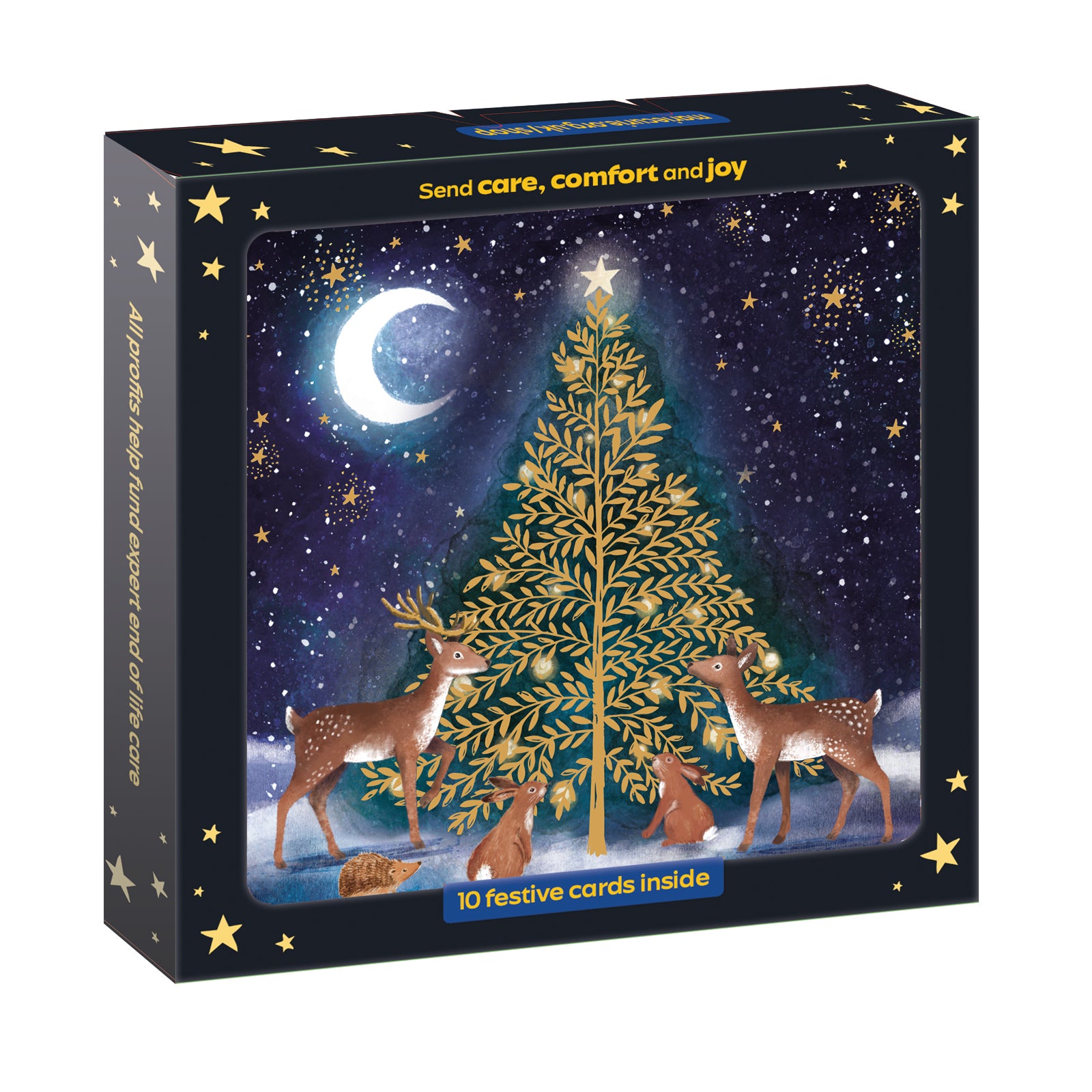 Magical Forest Christmas Cards - 10 Pack