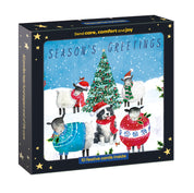 Wooly Greetings Christmas Cards - 10 Pack