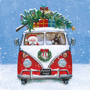 Santas Van Christmas Cards - 10 Pack