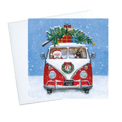 Santas Van Christmas Cards - 10 Pack