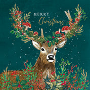Forest stag Christmas Cards - 10 Pack