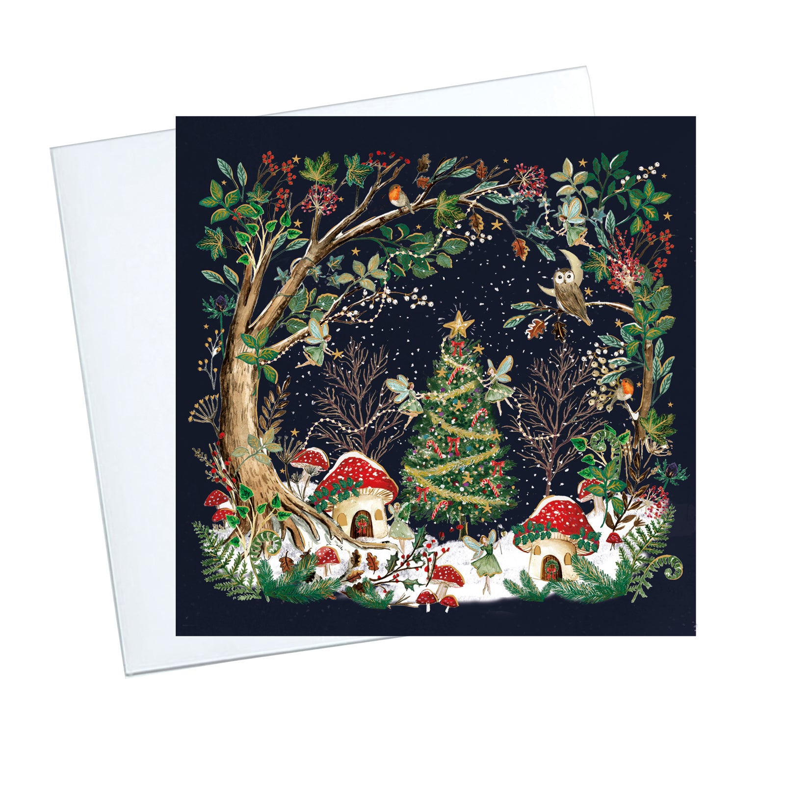 Fairy Folk Christmas Cards - 10 Pack