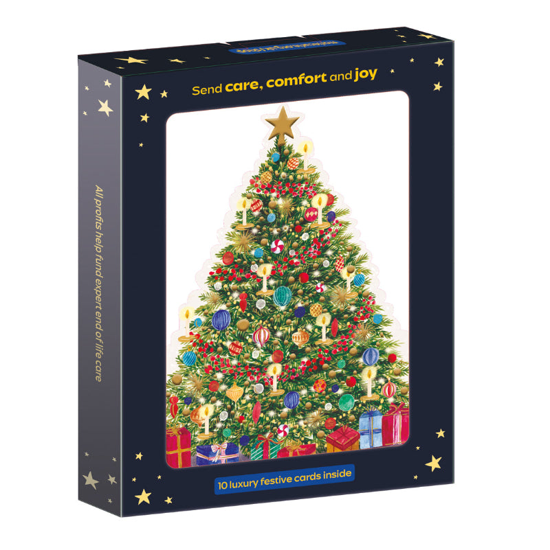 Luxury Christmas Tree Christmas Cards - 10 Pack