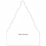 Luxury Christmas Tree Christmas Cards - 10 Pack