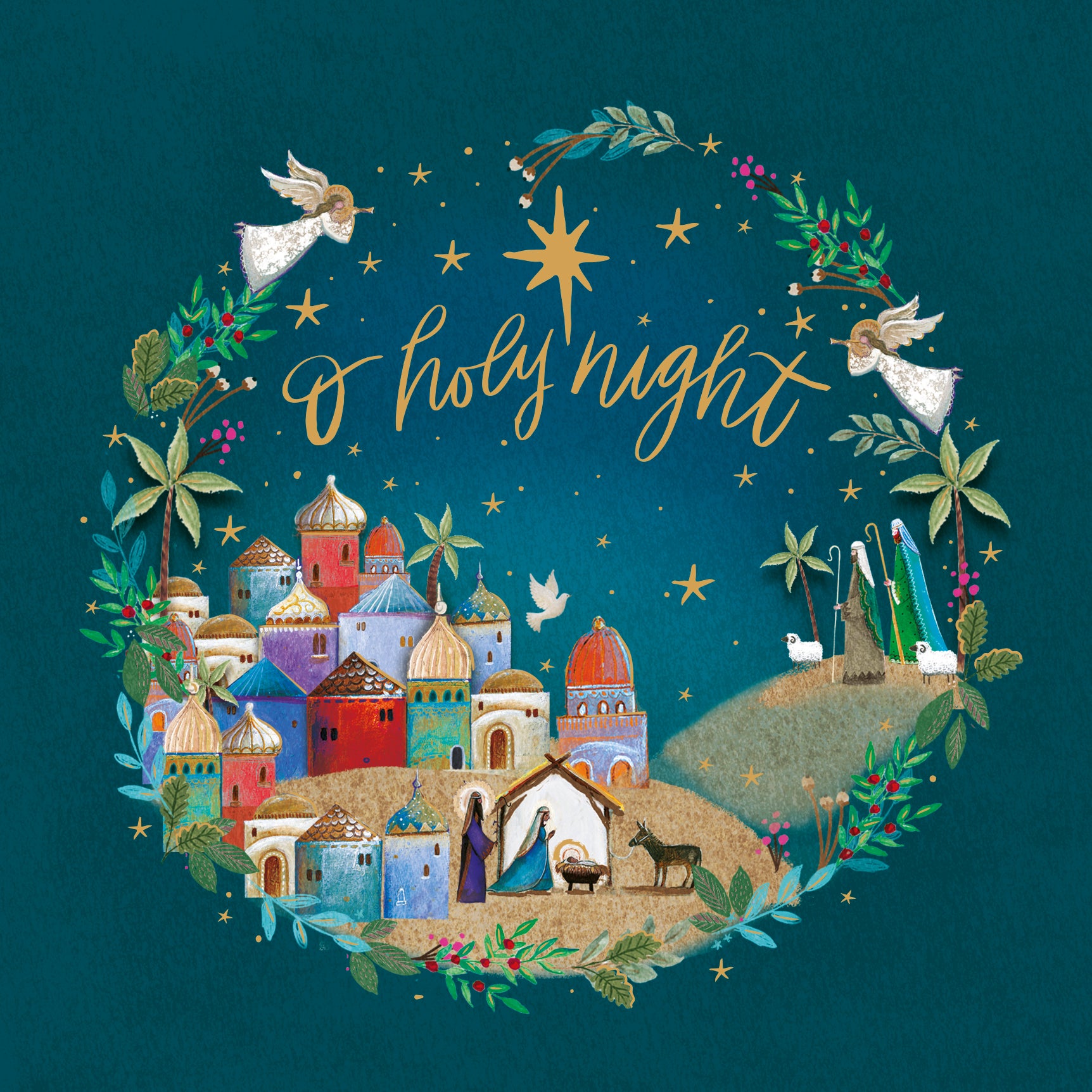 Oh Holy Night Christmas Cards - 10 Pack