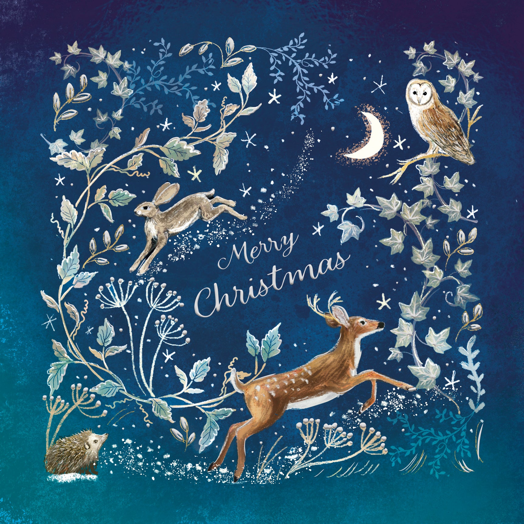 Magical Woodland Christmas Cards - 10 Pack