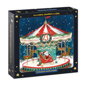Santas Carousel Christmas Cards - 10 Pack