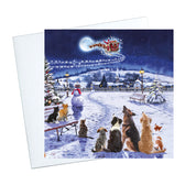 Flying Santa Christmas Cards - 10 Pack