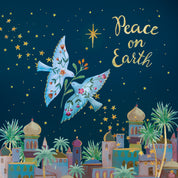 Peace Doves Christmas Cards - 10 Pack