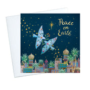 Peace Doves Christmas Cards - 10 Pack
