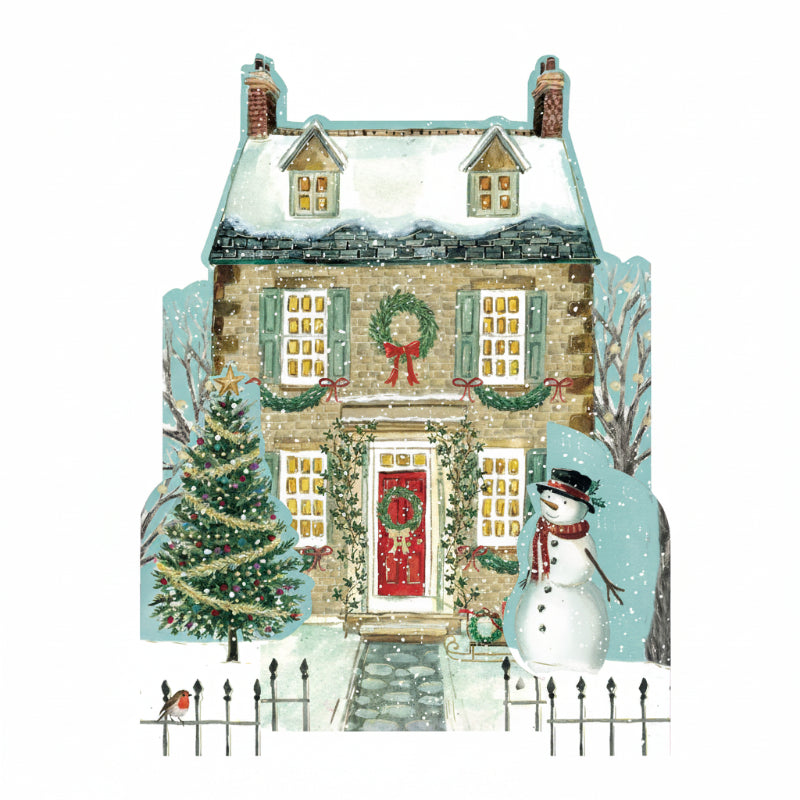 Luxury Cottage Christmas Cards - 10 Pack