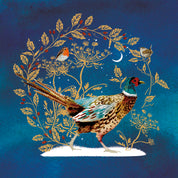 Golden Pheasant Christmas Cards - 10 Pack