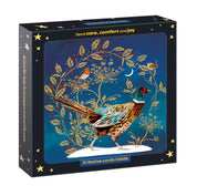 Golden Pheasant Christmas Cards - 10 Pack