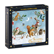 Woodland Carollers Christmas Cards - 10 Pack