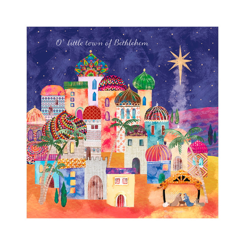 Lustige Weihnachtskarte „It's A Girl“ Mit Den Heiligen Drei Königen – 15,5x15,5 Cm, Inkl. Umschlag
