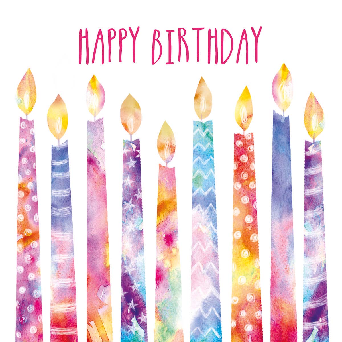 Birthday candles eCard
