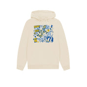 James Dixon Unisex Marathon Hoodie in Oat