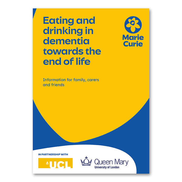 Eating and drinking in dementia