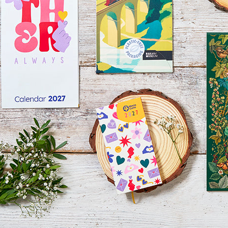 2027 Marie Curie 'Thread of Love' Slim Diary