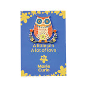 Marie Curie Owl Pin