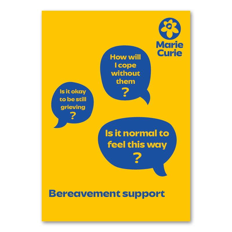 Telephone Bereavement Support Service leaflet
