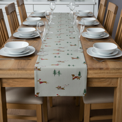 Christmas Dog Table Runner