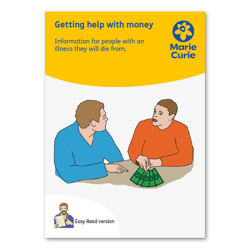 Easy Read - Getting help with money