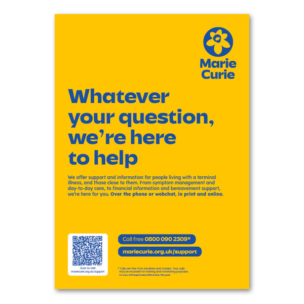 Information and Support service poster