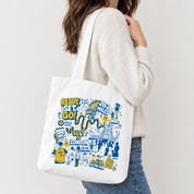 London Marathon Tote Bag by James Dixon