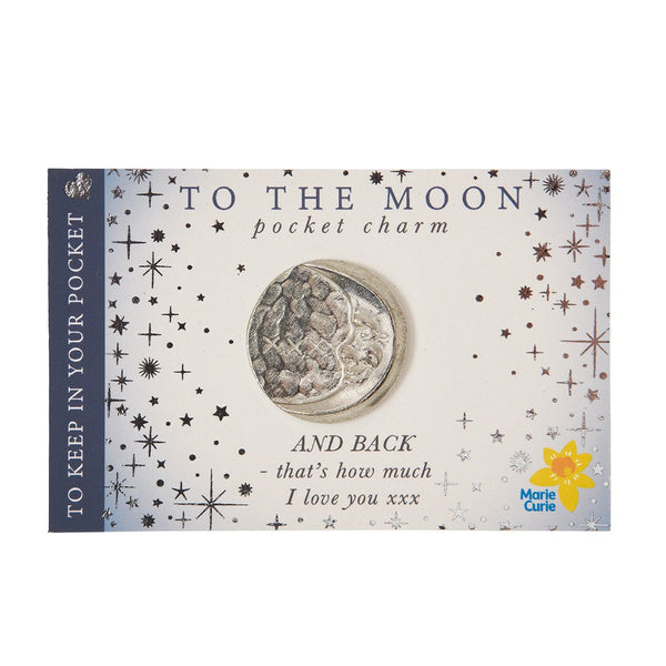To the Moon Pocket Charm