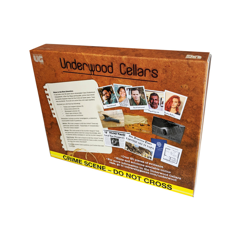 Murder Mystery Party Case Files - Underwood Cellars