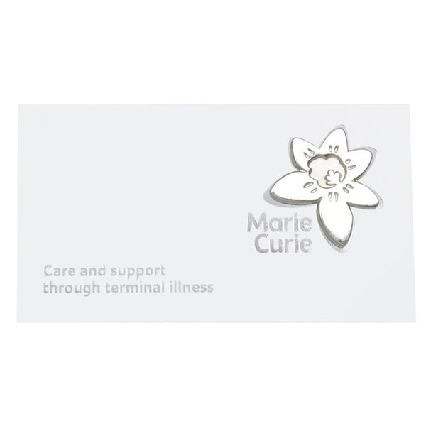 Marie Curie Silver Pin Wedding Favours (pack of 10)