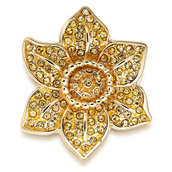 Daffodil Diamante Brooch